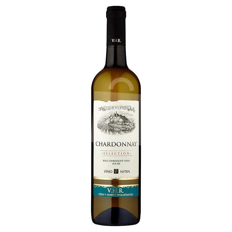 Selection Chardonnay D.S.C.akostné víno biele suché 0,75l Víno Nitra