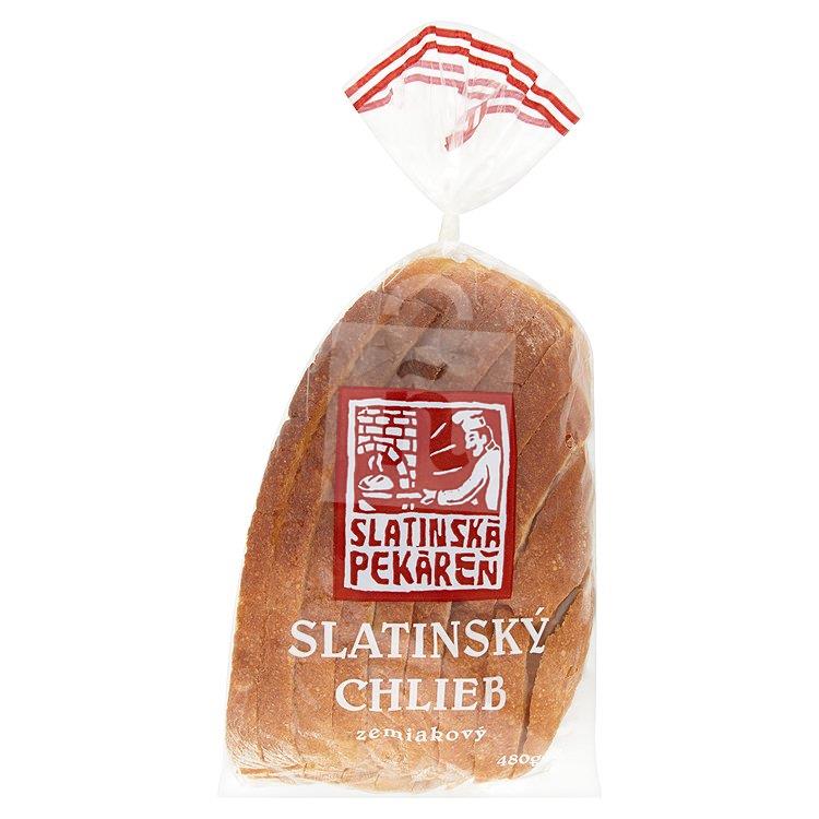 Chlieb Slatinský zemiakový krájaný, balený 480g Slatinská Pekáreň