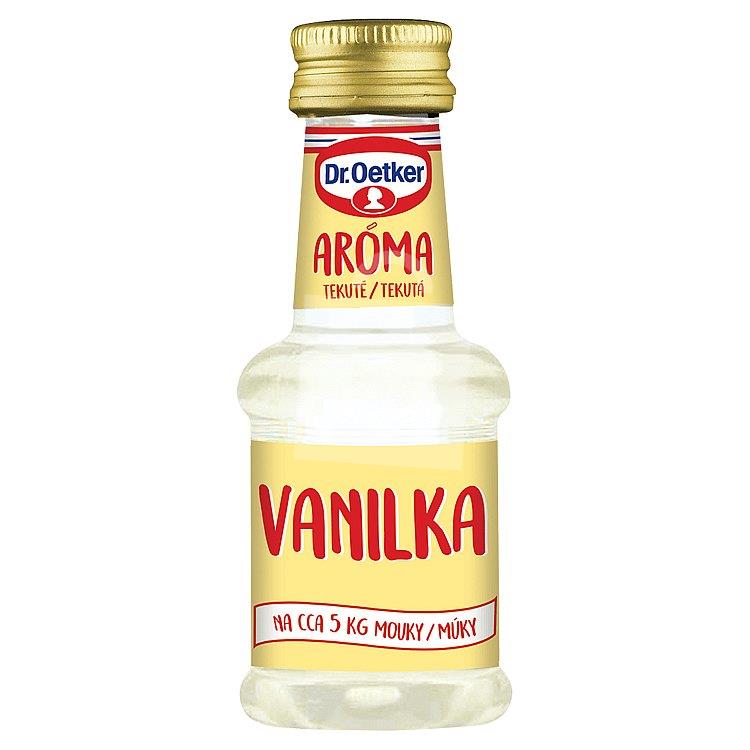 Aróma tekutá vanilková 38ml Dr. Oetker