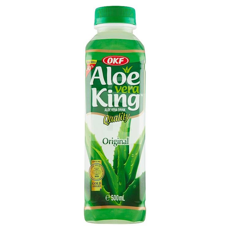 Nealkoholický nesýtený nápoj Aloe Vera King Quality natural originál 500ml OKF