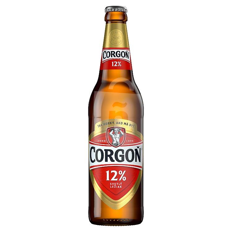 Pivo svetlý ležiak 12° 4,8% 500ml Corgoň