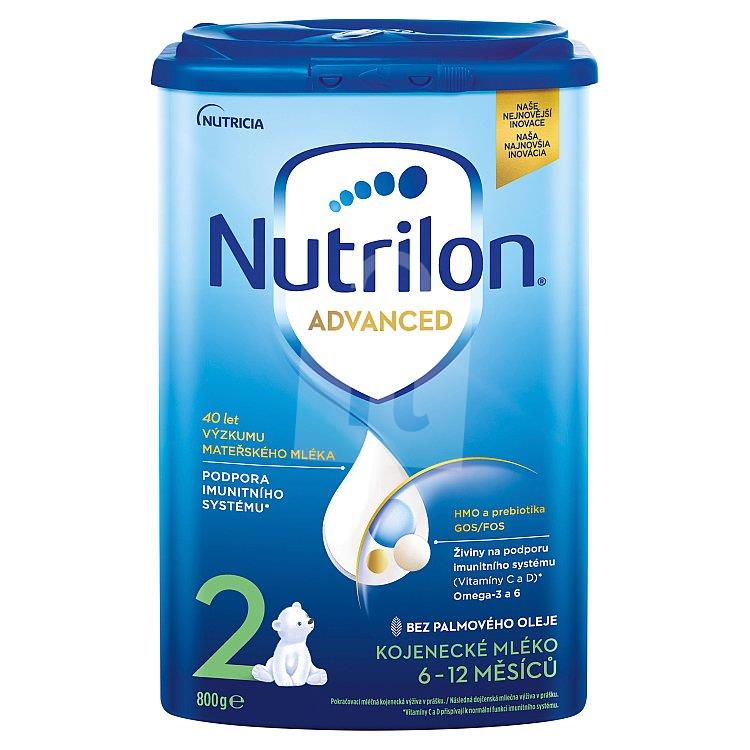 Dojčenské mlieko Advanced 2 od 6 -12 mesiacov 800g Nutrilon