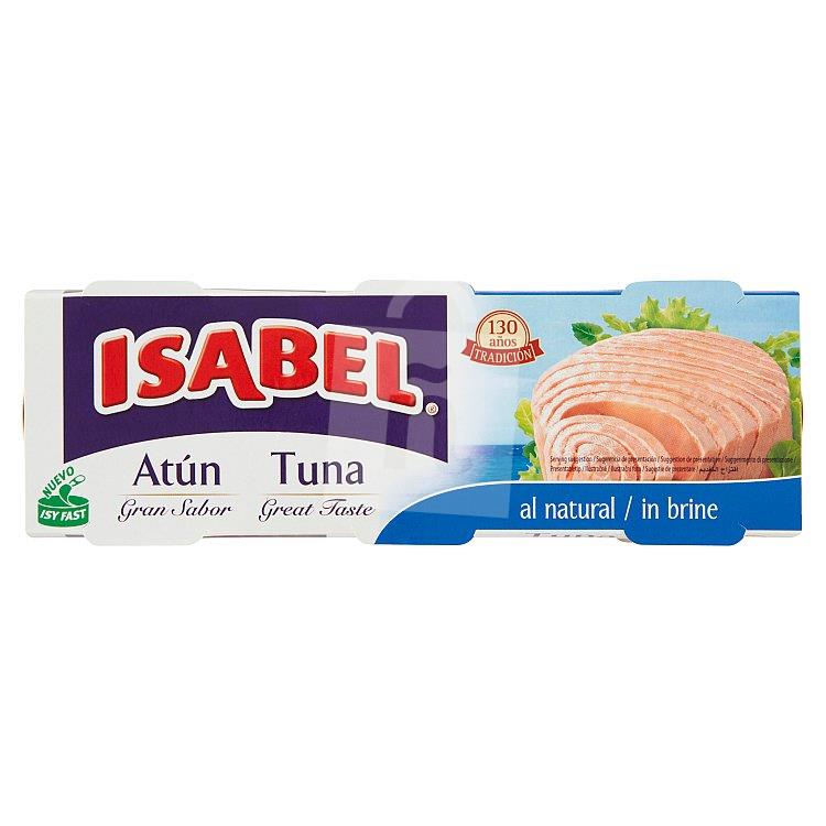 Tuniak vo vlastnej šťave 3 x 80 g /240g Isabel