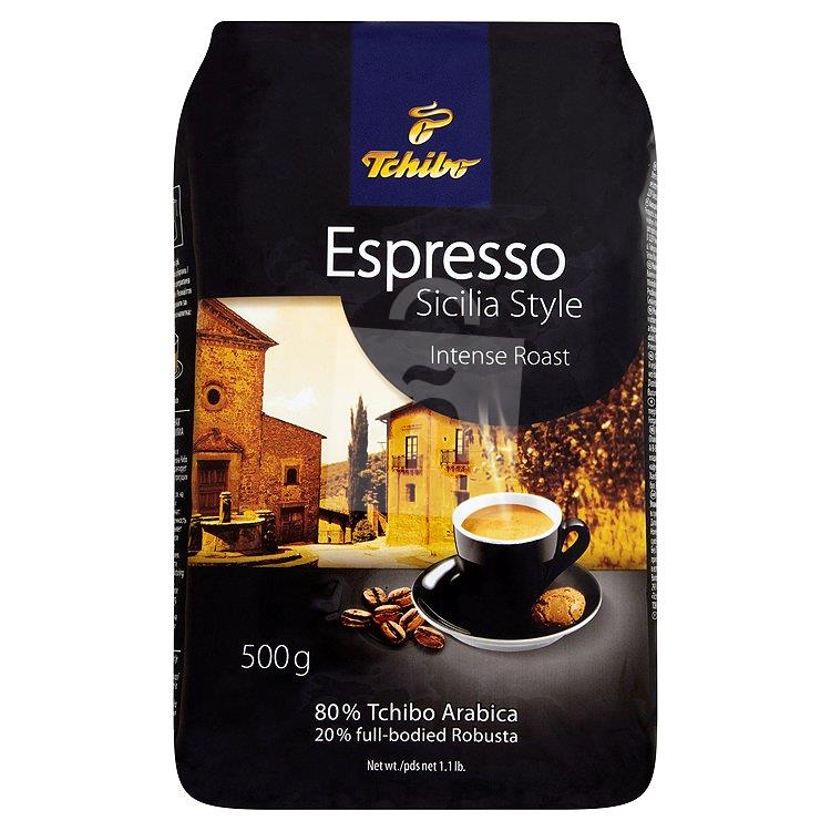 Káva pražená zrnková Espresso Sicilia Style 500g Tchibo