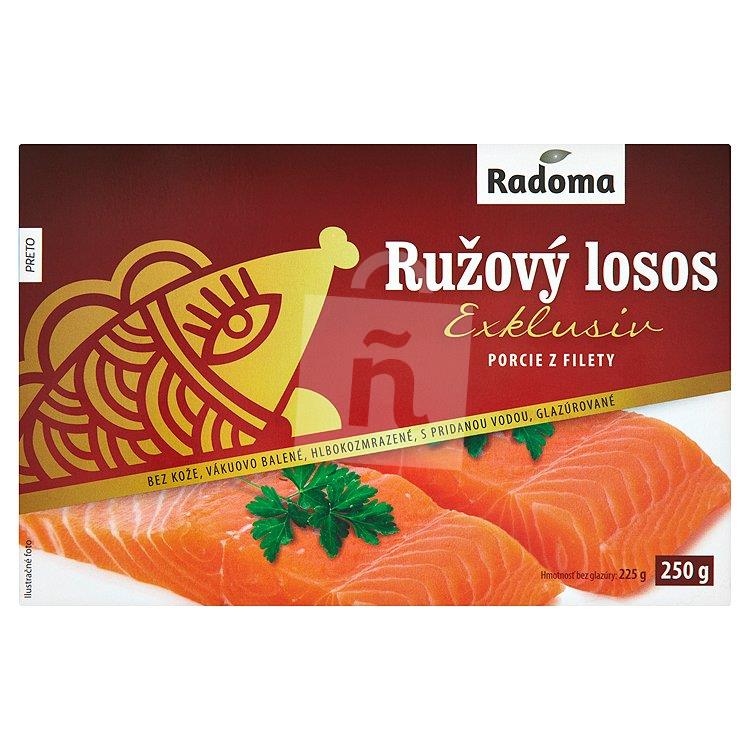 Filety Exklusiv ružový losos 250g Radoma