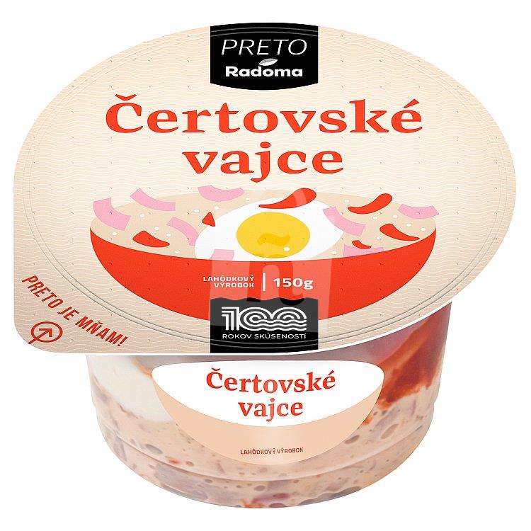 Čertovské vajce 150g Preto Radoma