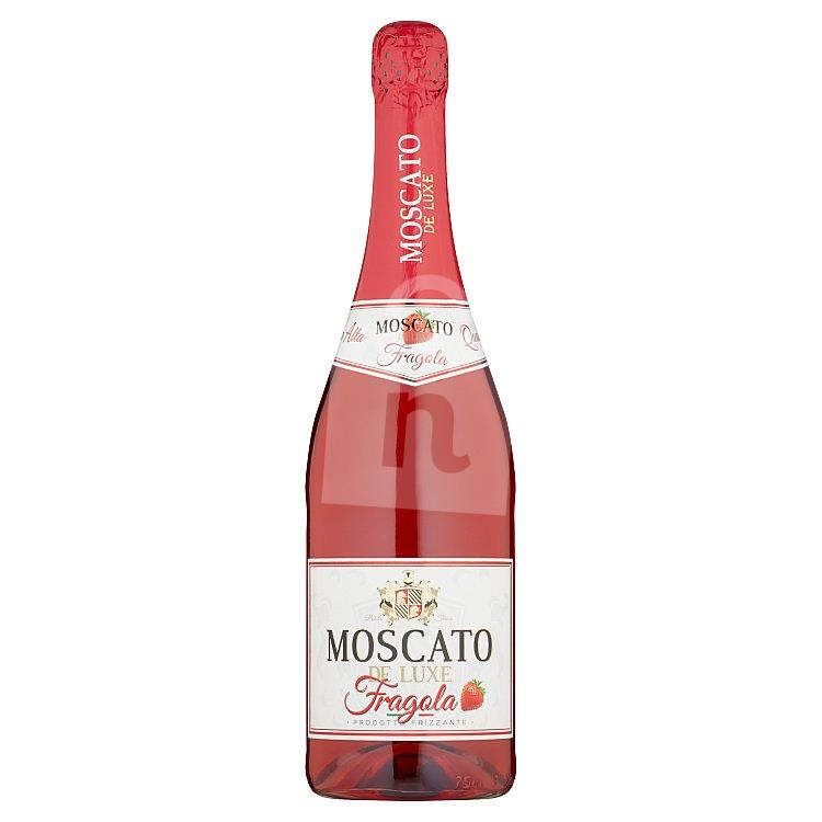 Šumivé ovocné víno De luxe Fragola 0,75l Moscato