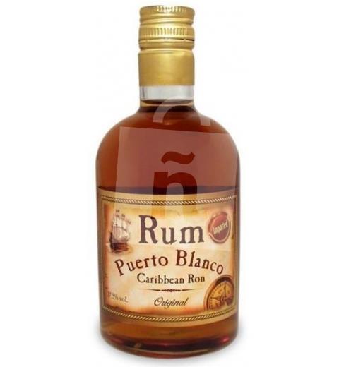 Rum caribbean Originál 37,5% 0,5l Puerto Blanco