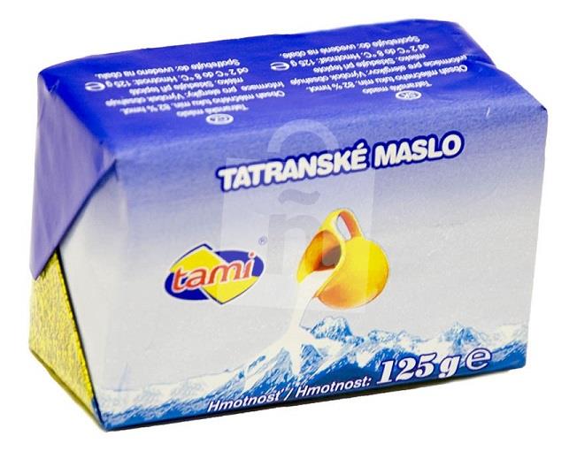 Maslo Tatranské 125g Tami