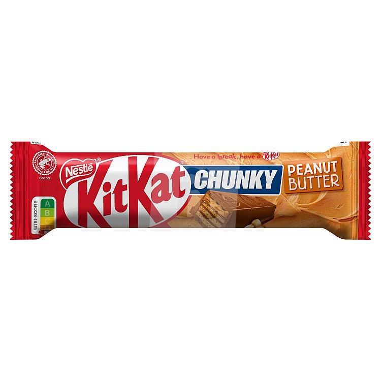 Oblátka KitKat chunky peanut butter 42g Nestlé