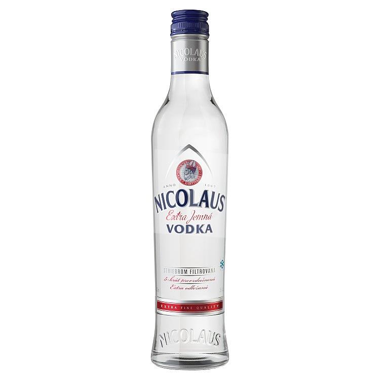 Vodka extra fine extra jemná 38% 0,5l St. Nicolaus