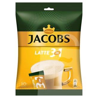 Káva instantná 3v1 latte 10x12,5g/125g Jacobs