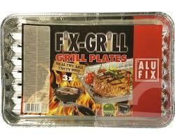 Miska grilovacia hranatá Fix-grill 3ks Alufix
