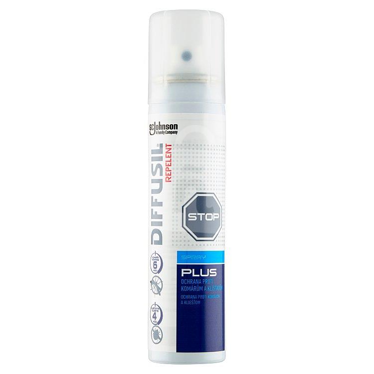 Repelentný prípravok Plus proti komárom a kliešťom 100ml Diffusil