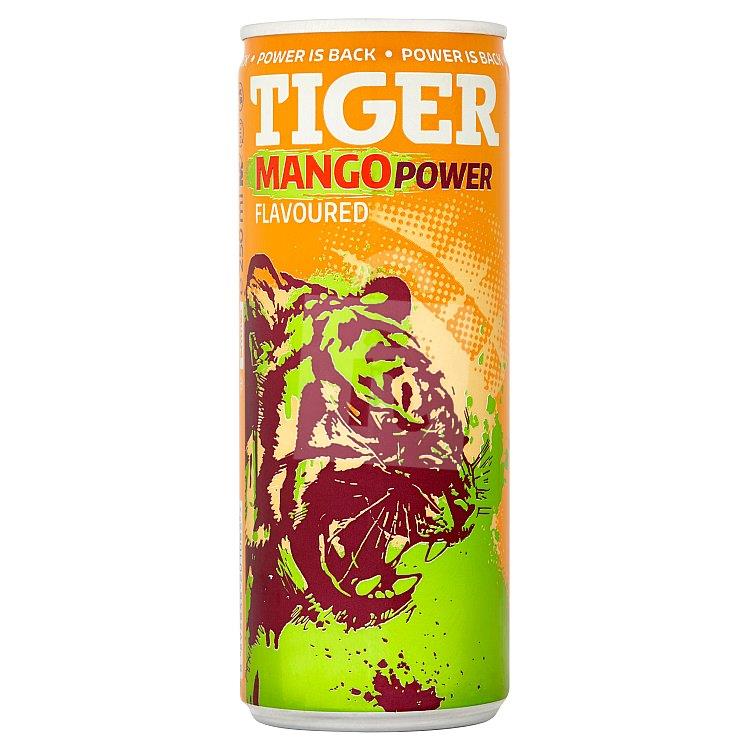 Energetický nápoj Mango Power 250ml plech TIGER Energy drink