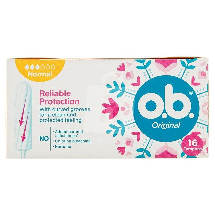 Hygienické tampóny Original Reliable protection normal 16ks O.B.®