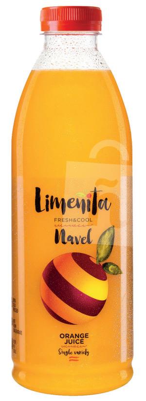 Šťava 100% pomarančová šťava z odrôd Navel s dužinou 100 % 1l Limenita Fresh & Cool