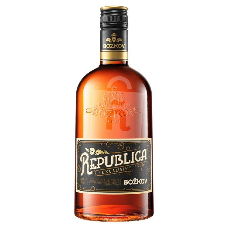 Rum Republica Exclusive 38% 0,7l Božkov