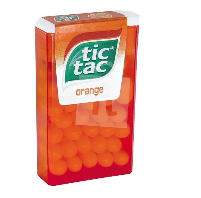 Cukríky dražé Orange 18g Tic Tac