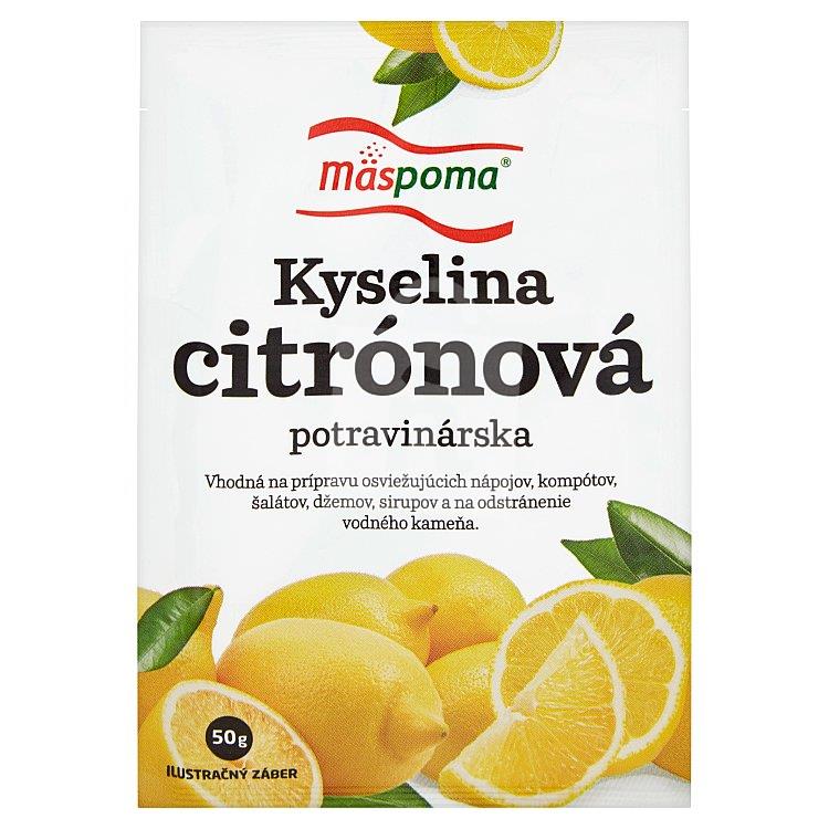 Kyselina citrónová 50g Mäspoma