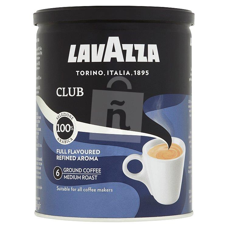 Káva pražená mletá Club 250g dóza Lavazza