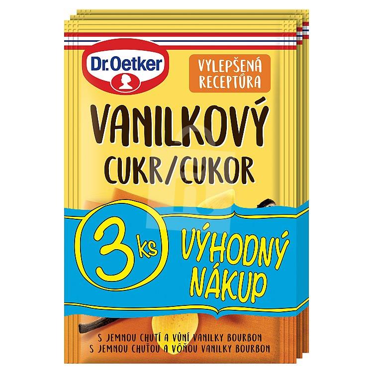 Cukor vanilkový 3x8g /24g Dr. Oetker