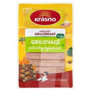 Grilovacie párky bylinkové bez lepku 280g Krásno