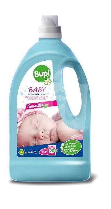 Prací gél Baby sensitive pre deti a ľudí s citlivou pokožkou 20 praní 1,5l Bupi