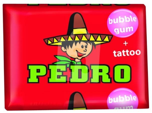 Žuvačka Pedro ovocná príchuť + tattoo 5g Pedro