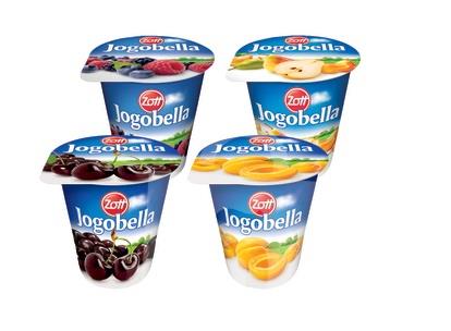Jogurt ovocný Jogobella Special l. hruška, čerešňa, lesné ovocie, marhuľa 150g Zott