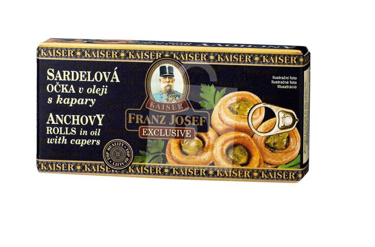 Sardelové očká s kaparami PP 27g / 47g Kaiser Franz Josef Exclusive