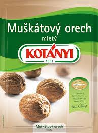 Muškátový orech mletý 15 g Kotányi