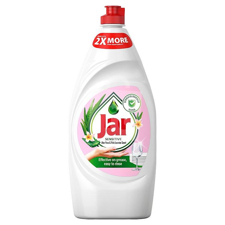 Prostriedok na umývanie riadu Sensitive vôňa Aloe Vera & Pink Jasmin 900ml Jar