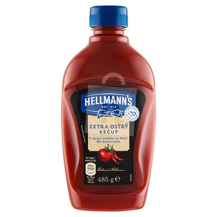 Kečup extra ostrý 485g Hellmann's