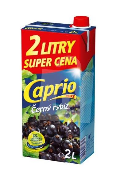 Ovocný nápoj čierna ríbezľa 4% 2l Caprio