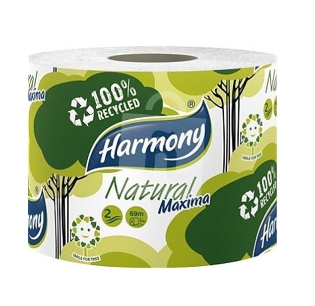 Toaletný papier Natural maxima 2-vrstvový 69m 1ks Harmasan