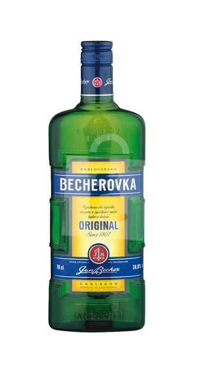 Bylinný likér original 38% 0,7l Becherovka