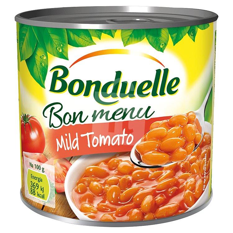 Bon menu Mild Tomato biela fazuľa v jemnej rajčinovej omáčke PP 200g / 425ml / 430g Bonduelle