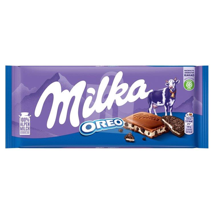 Čokoláda mliečna Oreo 100g Milka