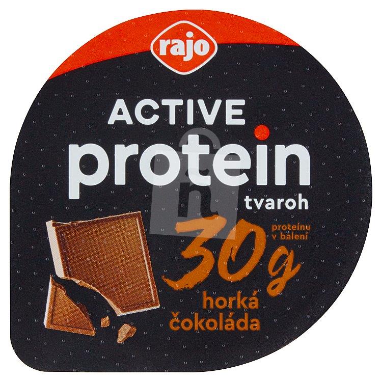 Tvaroh ochutený horká čokoláda 200g Rajo Active Protein