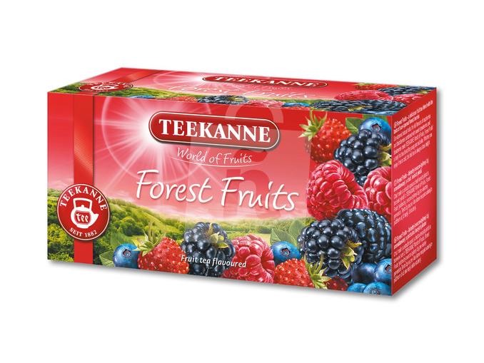Čaj ovocný World of Fruits Forest Fruits 20 x 2,5g / 50g Teekanne