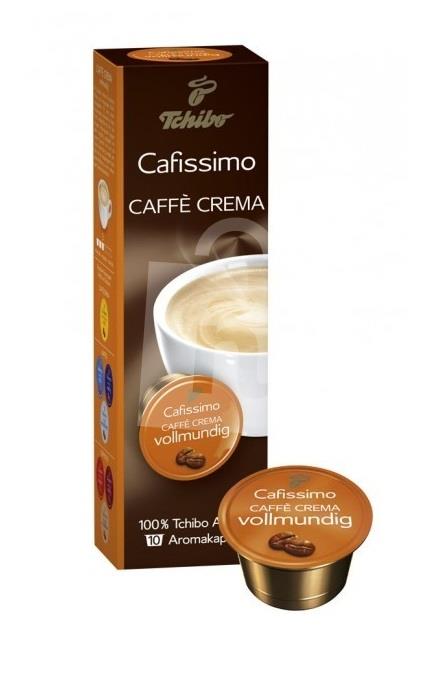 Kávové kapsule Cafissimo Caffé Crema vollmundig 10 x 7,6g / 76g Tchibo