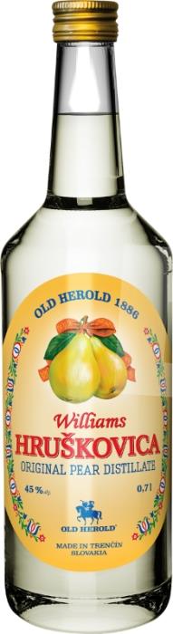 Williams Hruškovica Original pravý destilát 45% 0,7l Old Herold
