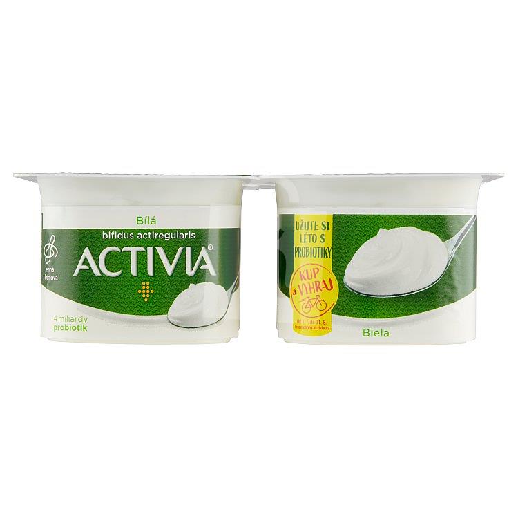 Jogurt Activia biely 4x120g / 480g Danone