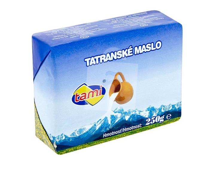 Maslo Tatranské 250g Tami