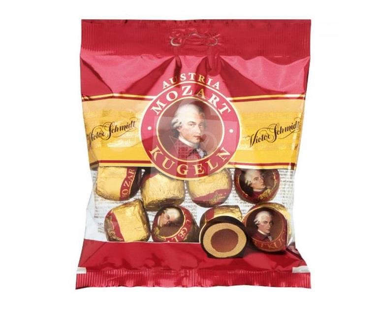 Dezert Mozartové guličky v horkej čokoláde 148g Victor Schmidt Austria Mozart