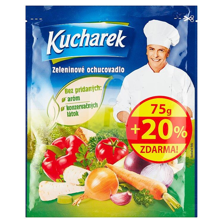 Ochucovadlo zeleninové bez konzervantov 75 g + 20% zadarmo / 90g Kucharek