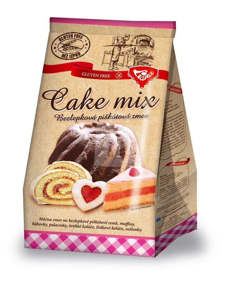 Zmes bezlepková piškótová Cake mix 1kg Liana