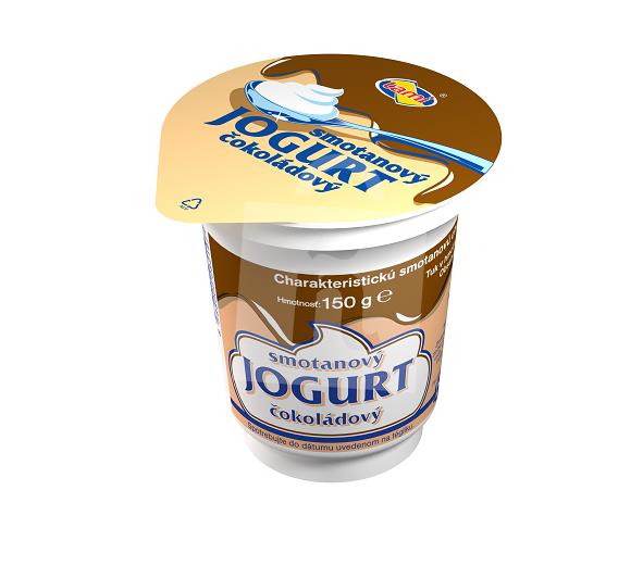 Jogurt smotanový čokoládový 150g Tami