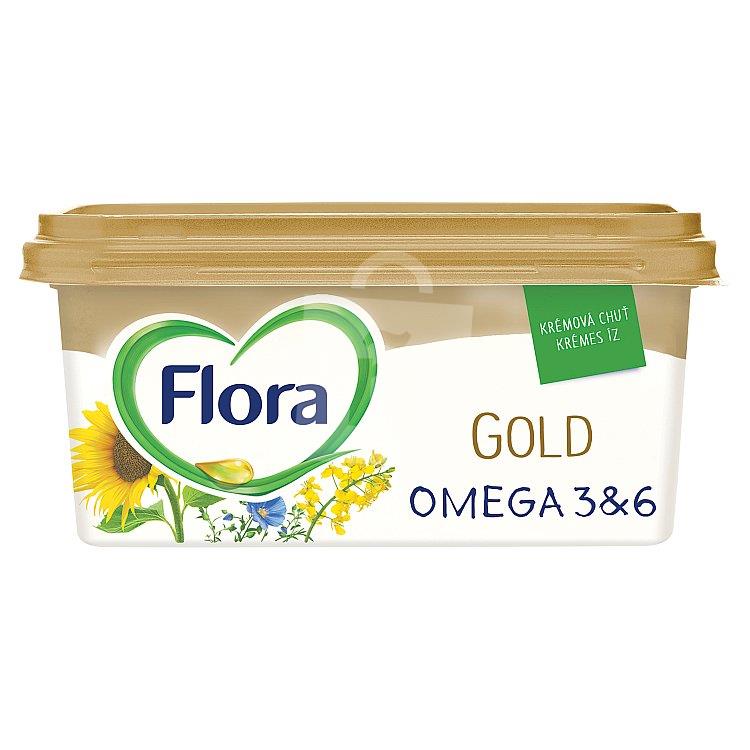 Rastlinná tuková nátierka Gold omega 3&6 400g Flora